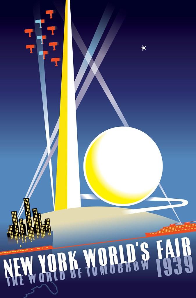 The poster created by Joseph Binder (1898–1972) for the 1939 New York World's Fair. (Public Domain)