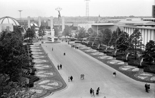 The 1939 New York World's Fair in what is now the Flushing Meadows-Corona Park. (Public Domain)