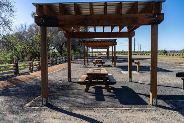 The park will offer hiking and places to picnic. Officials say they are also planning to provide greater river access for swimming and other water sports. (Brian Baer/California State Parks)
