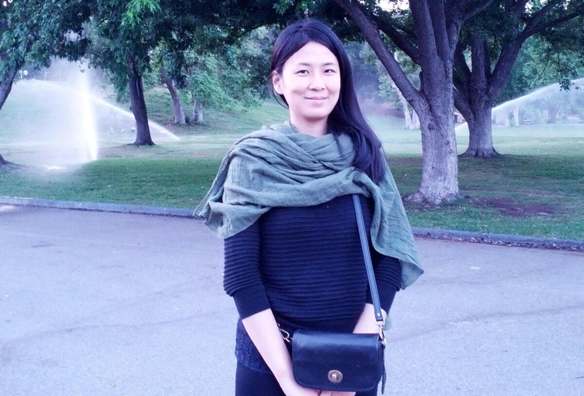 Elizabeth Huang in San Francisco on Sept. 13, 2014. (Courtesy of Elizabeth Huang)