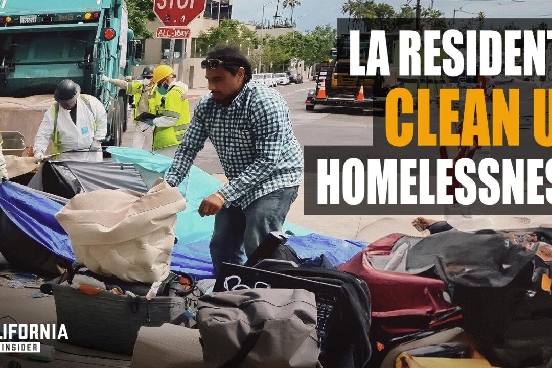 Los Angeles Residents Take Up Homelessness Clean Up by Themselves