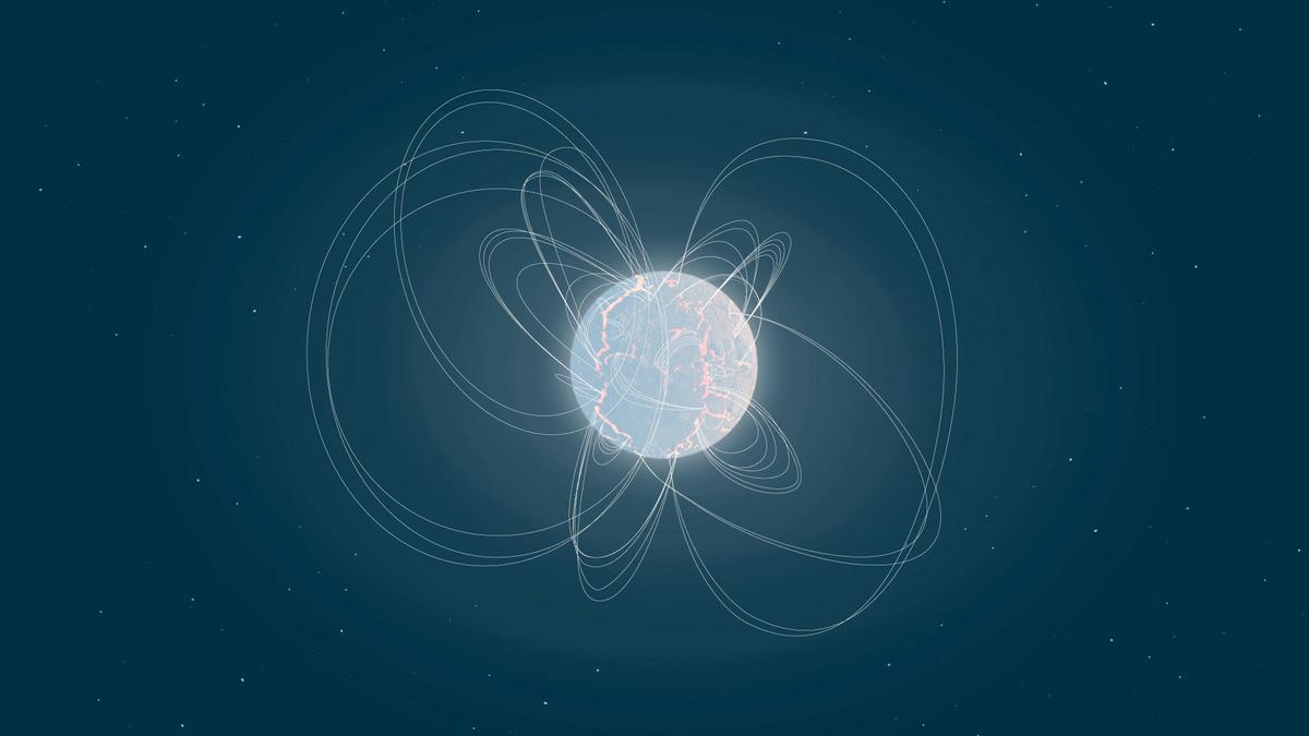 Huge Energetic Flare From Magnetic Neutron Star Detected