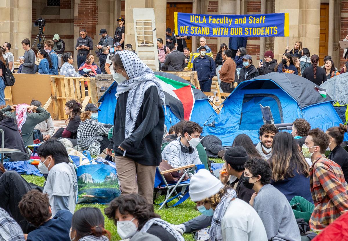 Los Angeles DA Won’t File Felony Case Against UCLA Counter-Protester