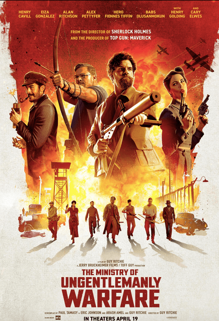 Promotional poster for "The Ministry of Ungentlemanly Warfare." (Jerry Bruckheimer Films/Lionsgate)