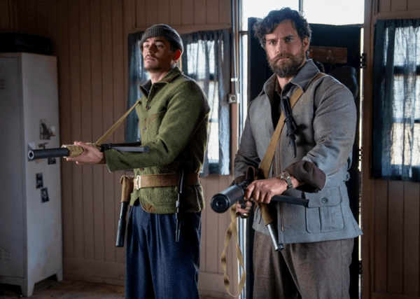 Hero Fiennes Tiffin (L) and Henry Cavill in "The Ministry of Ungentlemanly Warfare." (Jerry Bruckheimer Films/Lionsgate)