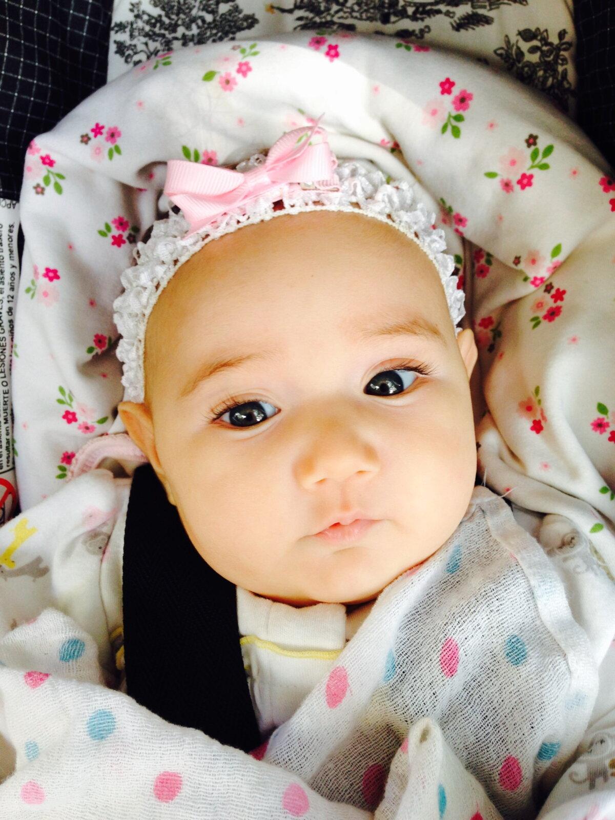 Sariah, who passed away from SIDs at just 3 months old. (SWNS)