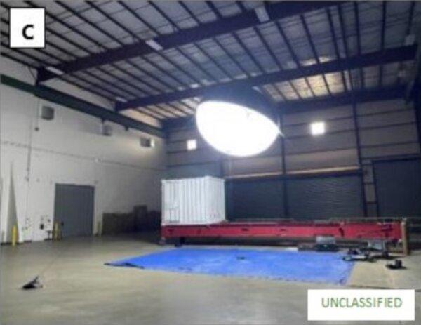 The Pentagon says this commercial balloon lighting system most closely matches the alleged UFO/UAP seen near Eglin Air Force Base in Florida on Jan. 26, 2023. (Courtesy of the Pentagon's All-domain Anomaly Resolution Office.)