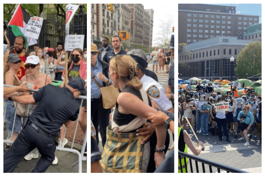 Columbia University Starts Suspending Student Protesters as Encampment Continues