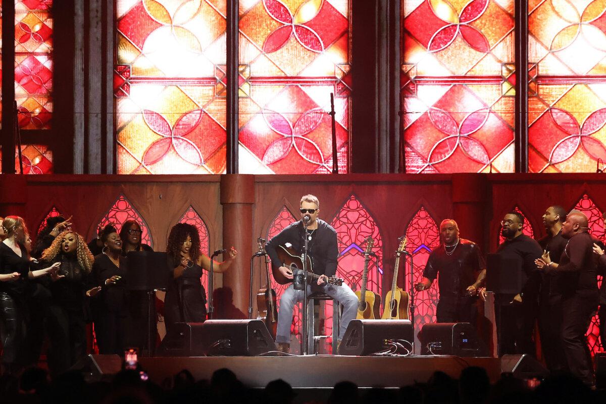Eric Church performs at the T-Mobile Mane Stage during the 2024 Stagecoach Festival at Empire Polo Club in Indio, Calif., on April 26, 2024. (Amy Sussman/Getty Images for Stagecoach)