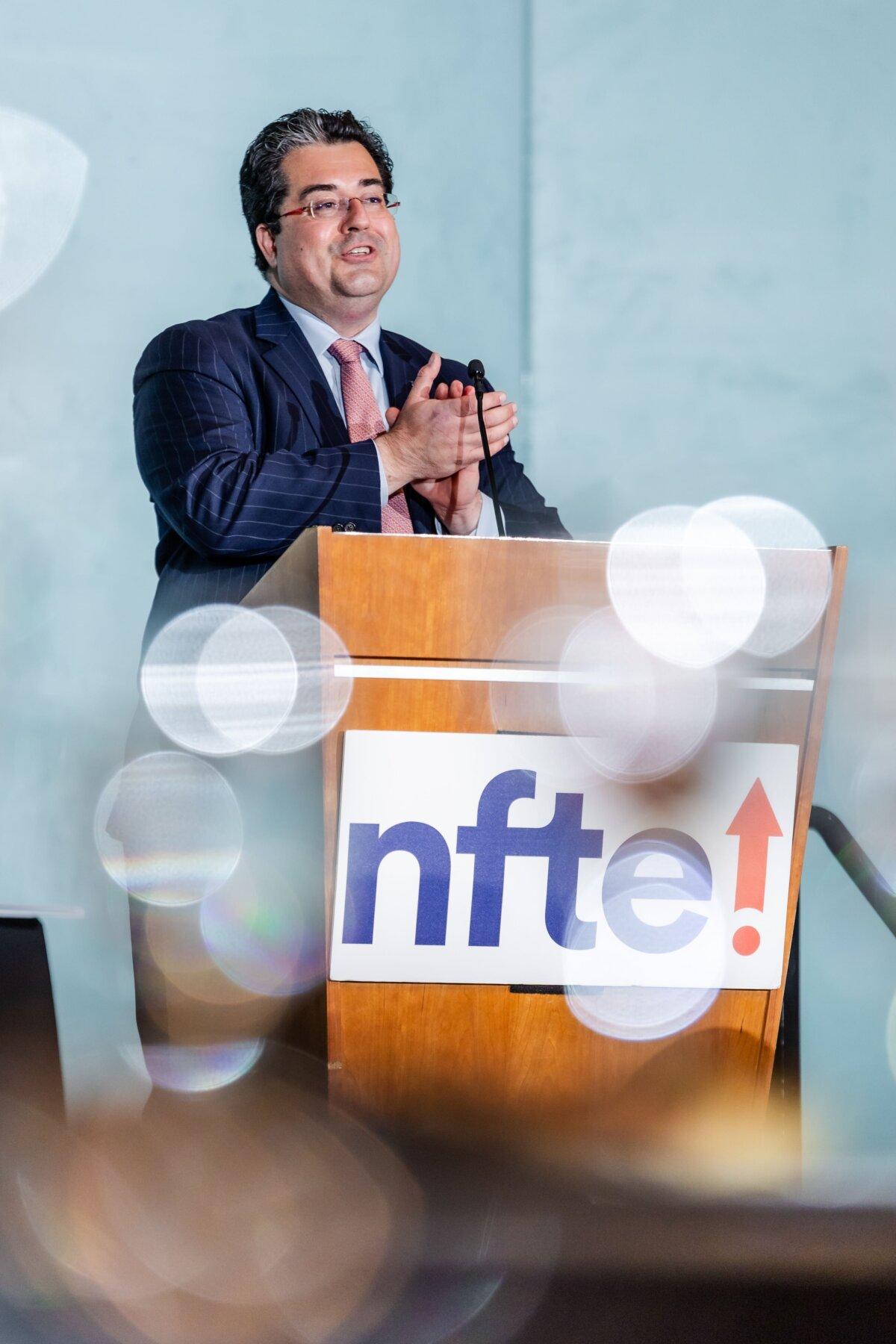 J.D. LaRock, CEO of the Network for Teaching Entrepreneurship (NFTE). (Joe Curry Photography for NFTE.com)