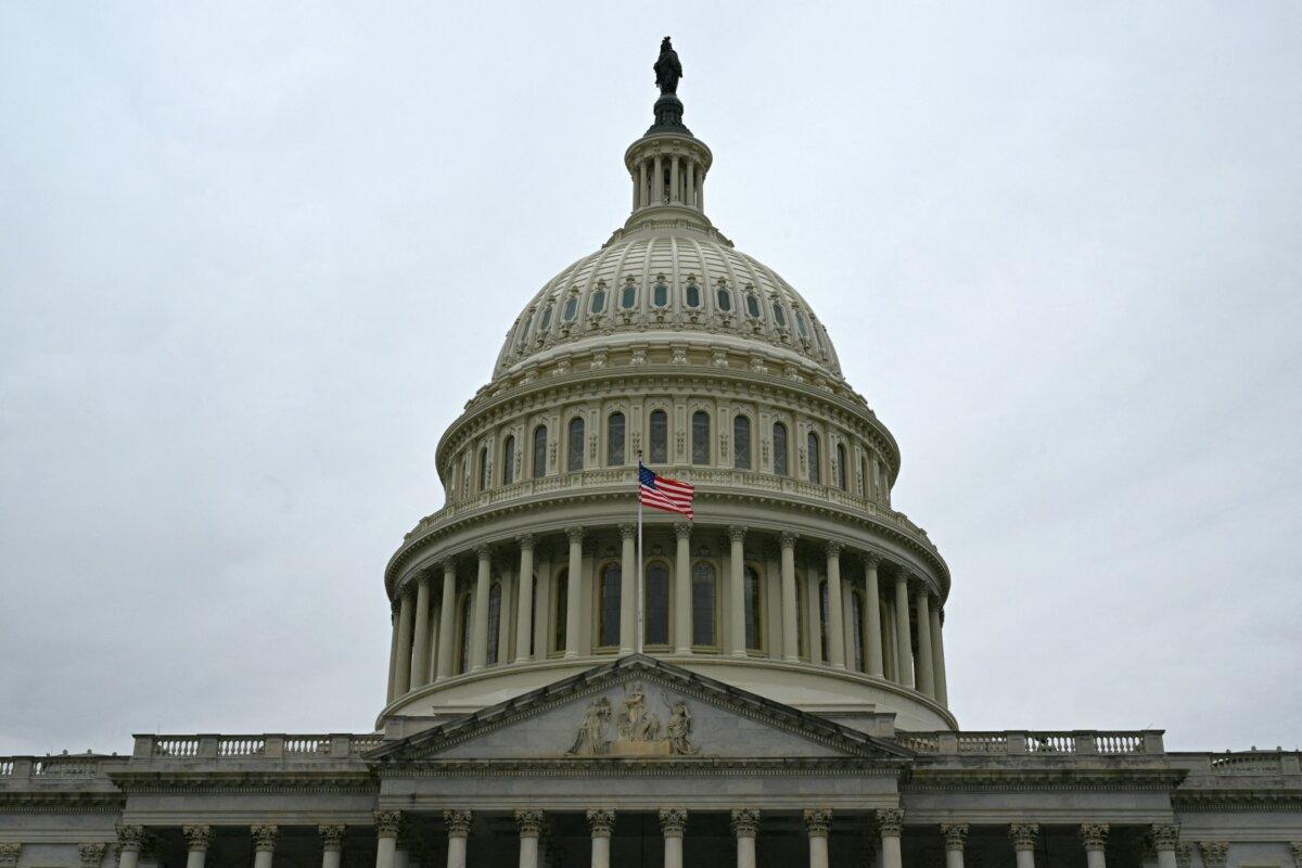 The U.S. Capitol in Washington, D.C., on March 22, 2024. (Pedro Ugarte/AFP via Getty Images)
