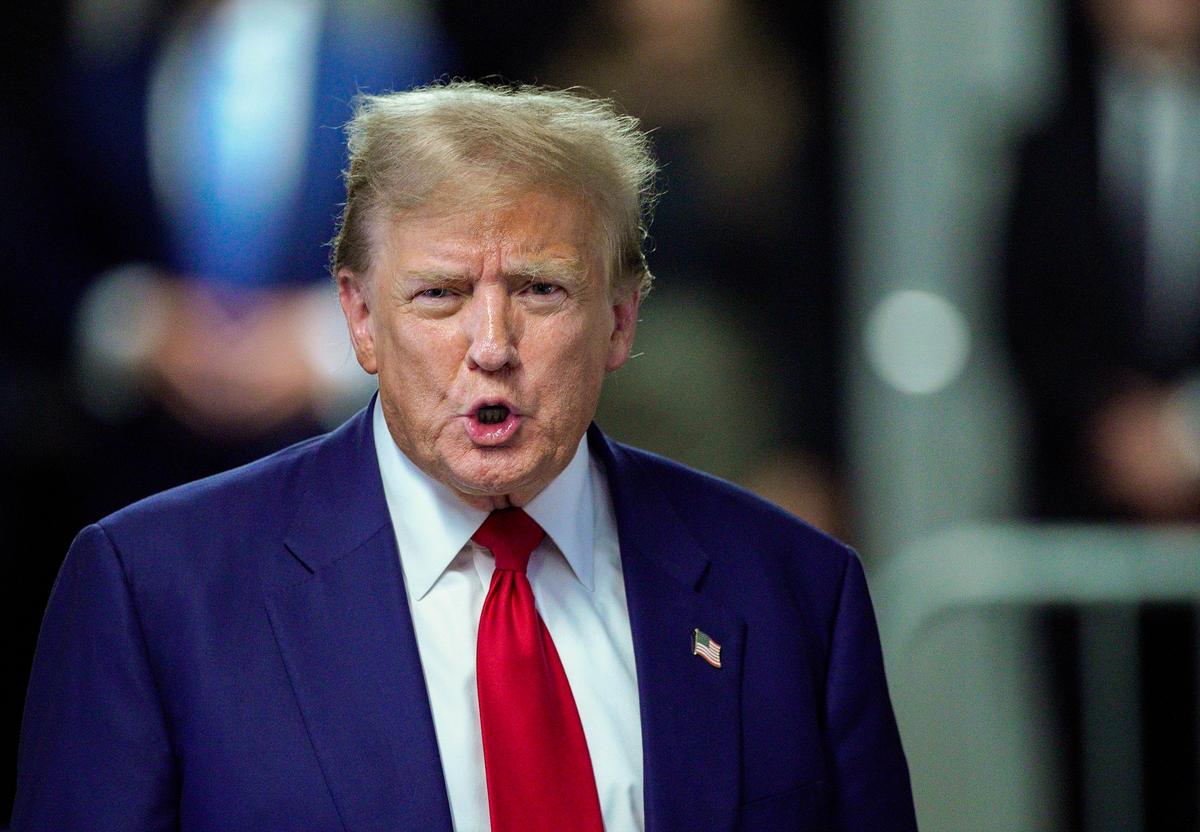 Trump Claims ‘Paid Agitators’ Involved in Columbia University Protests