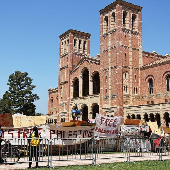 Violent Clash Breaks Out Between Pro-Palestinian Activists and Counter-Demonstrators on UCLA Campus