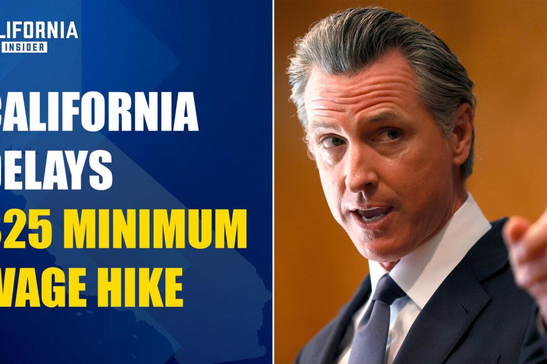 California Delays Costly Healthcare Minimum Wage Hike; Here’s Why | Susan Shelley