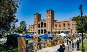 Police at UCLA Issue Unlawful Assembly Order at Pro-Palestine Encampment
