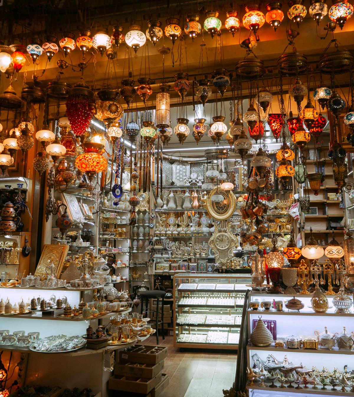 Built in the 15th century, the Grand Bazaar still houses about 4,000 shops and attracts between 250,000 and 400,000 visitors every day. (Meruyert Gonullu/Pexels)