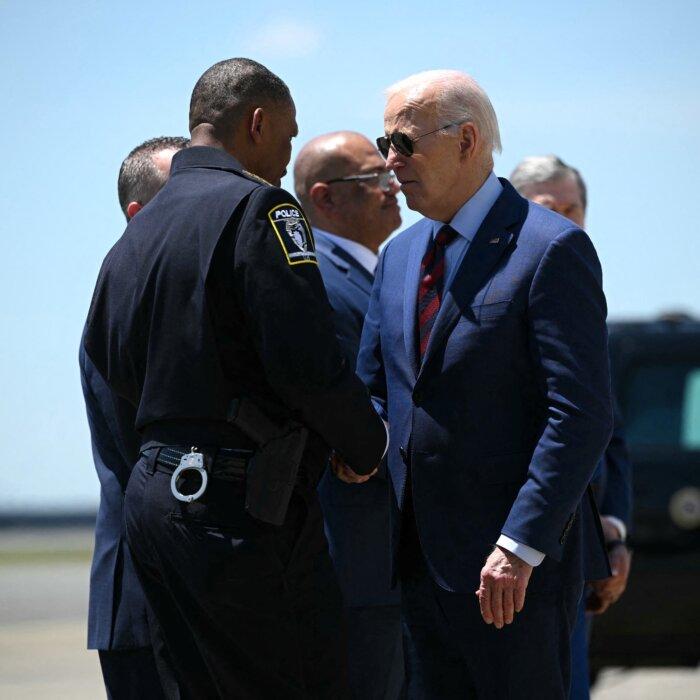 Biden Visits Families of Slain North Carolina Law Enforcement Officers