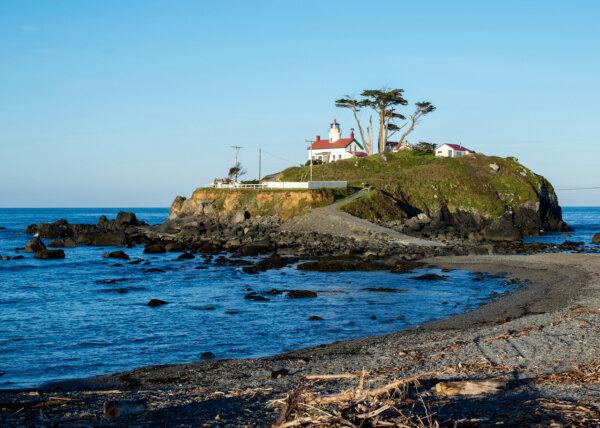 Crescent City's Battery Point Lighthouse is accessible only at low tide. (Dreamstime/TNS)
