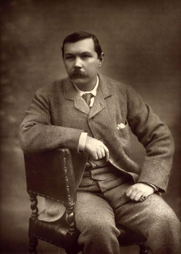 Portrait of Sir Arthur Conan Doyle by Herbert Rose Barraud, 1893. (Public Domain)