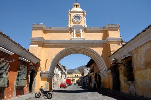 The Santa Catalina Arch in the city of Antigua, Guatemala. (Tomas Hajek/Dreamstime/TNS)