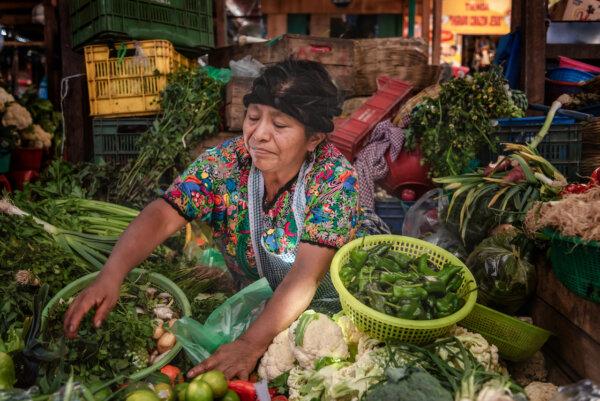 Vegetable seller at the Chichicastenango, Antigua Guatemala Market. (Anna Rita Carrisi/Dreamstime/TNS)