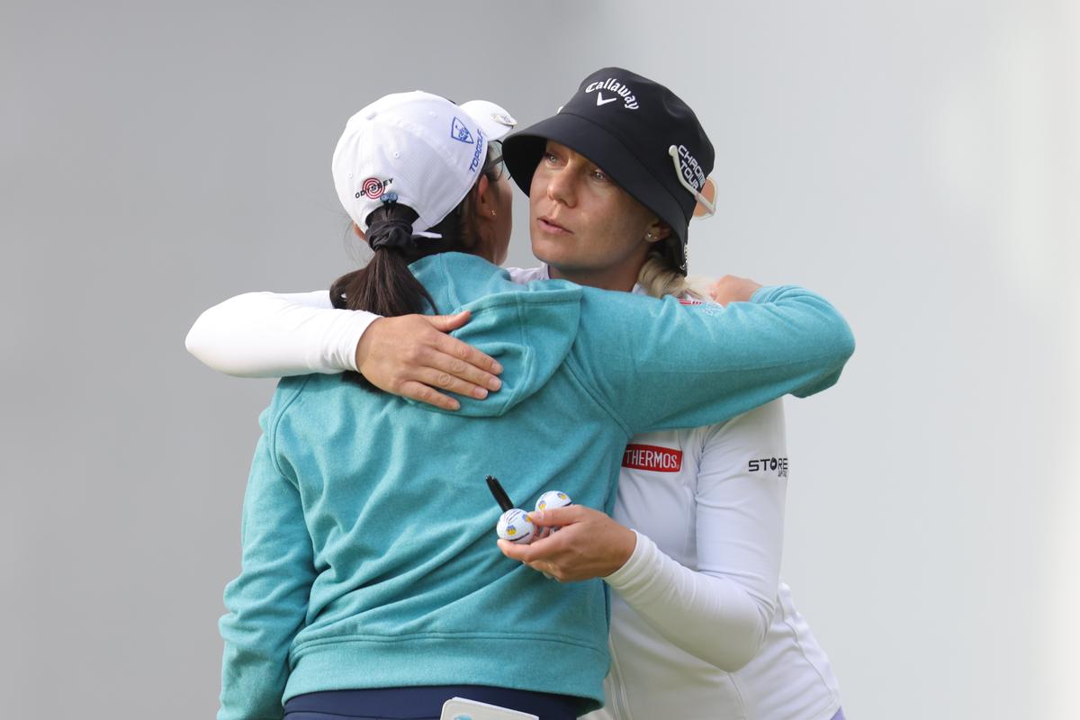 Sagstrom, Zhang Break Away in Founders Cup, Dashing Korda’s Bid for Record 6th Straight LPGA Victory