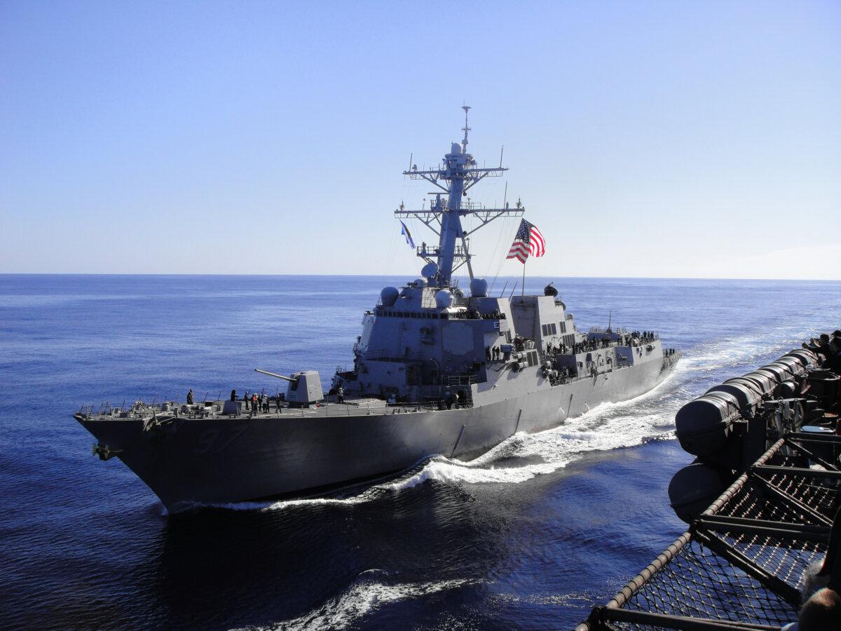 A naval encounter in the China Sea kicks off a high tension geopolitical thriller. (Photos_Footage_11111/Shutterstock)