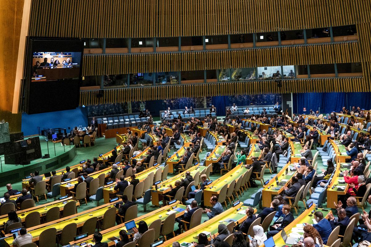 UN General Assembly Backs Palestinian Bid for Membership