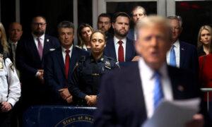 Republican VP Hopeful JD Vance Shows Up at Court for Trump