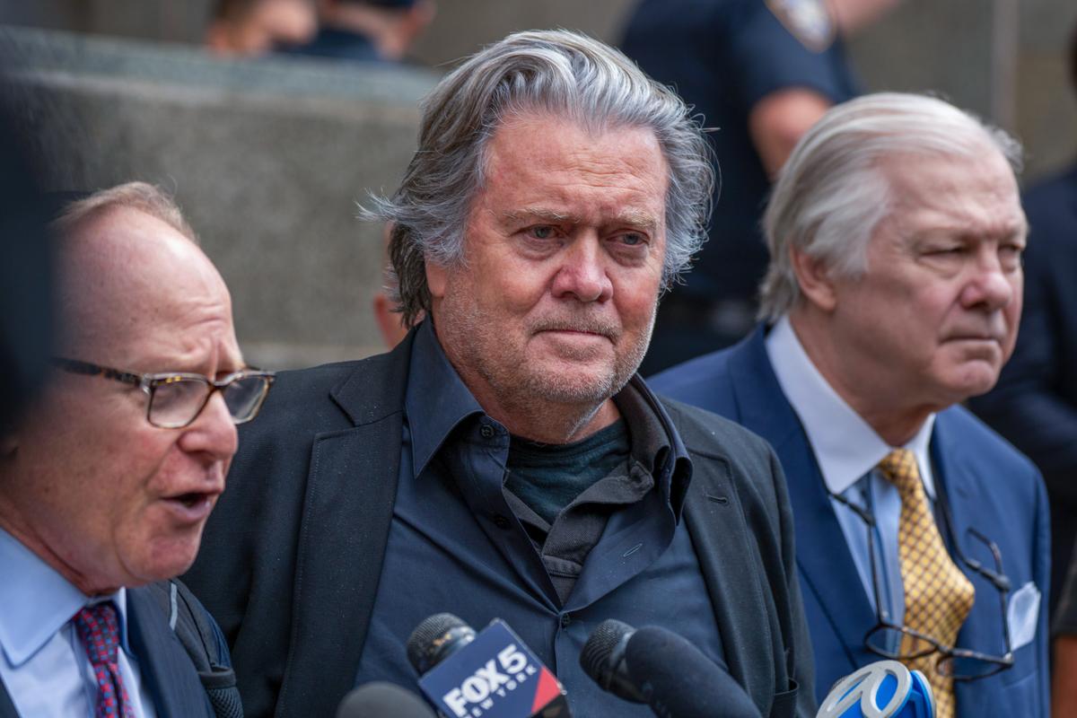 Biden Admin Requests Judge Order Steve Bannon to Begin Prison Sentence