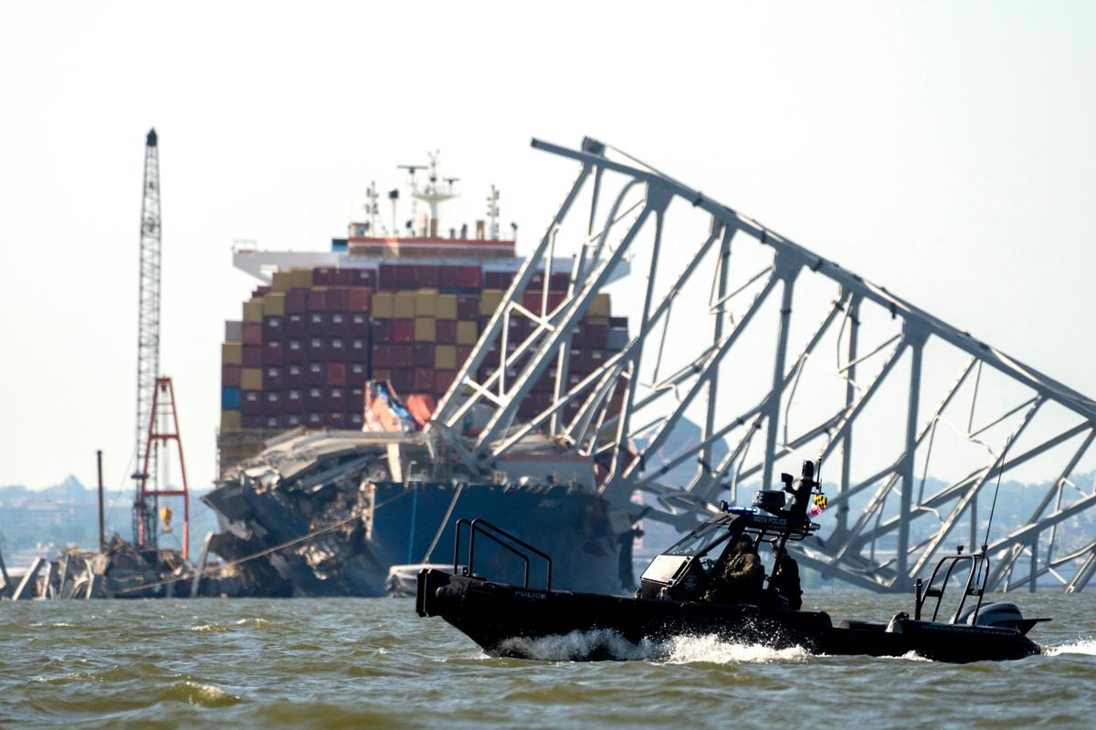 Maryland Sues Ship Owner, Operator Over Collapse of Baltimore Bridge