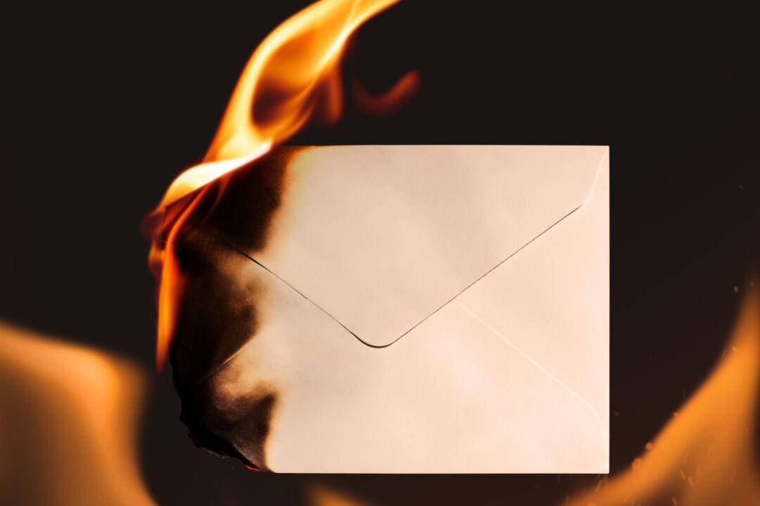 Burning Mail Is Never a Good Thing