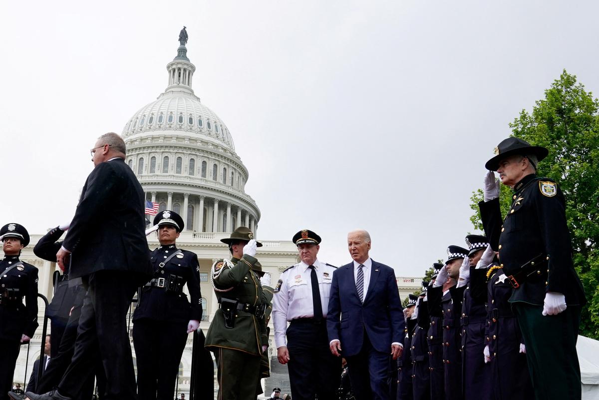 Biden Mourns Fallen Police at Memorial: ‘We Owe You as a Nation’