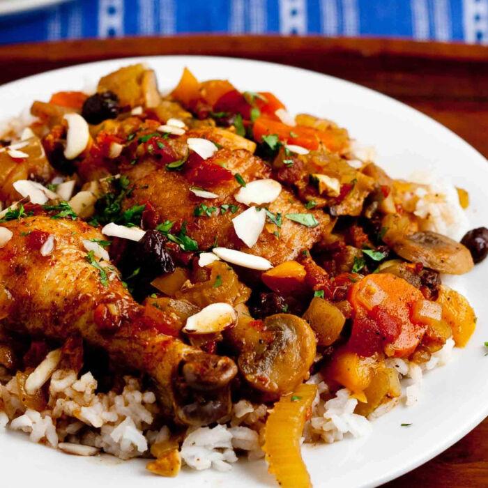 Moroccan Style Chicken Stew