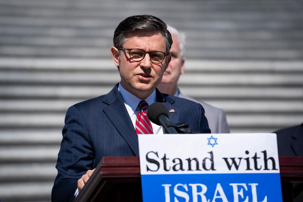 House Speaker Looks to Sanction ICC Officials Over Arrest Warrants for Israel, Hamas Leaders