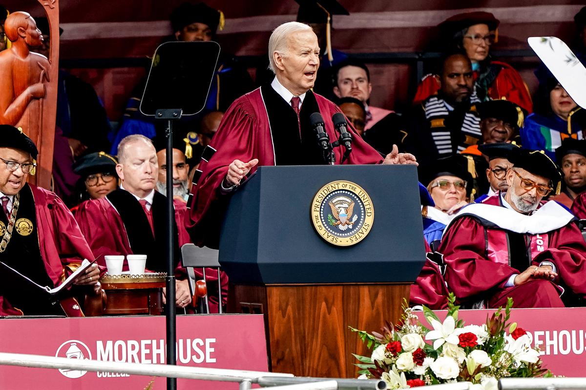 ‘Your Voices Should Be Heard’: Biden Affirms Gaza Protests During Morehouse Commencement