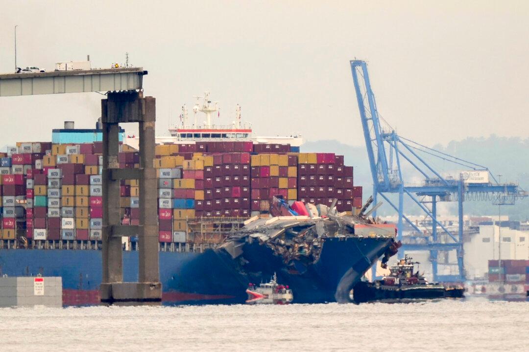 Tugboats Escort Ship That Caused Deadly Baltimore Bridge Collapse Back to Port