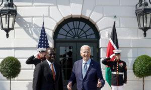 Biden Hosts Kenyan President as Russia, China Make Inroads in Africa