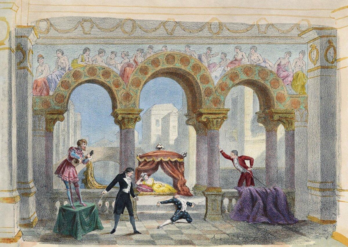 The "Giulietta" act, 1881, from "The Tales of Hoffmann." (Public Domain)