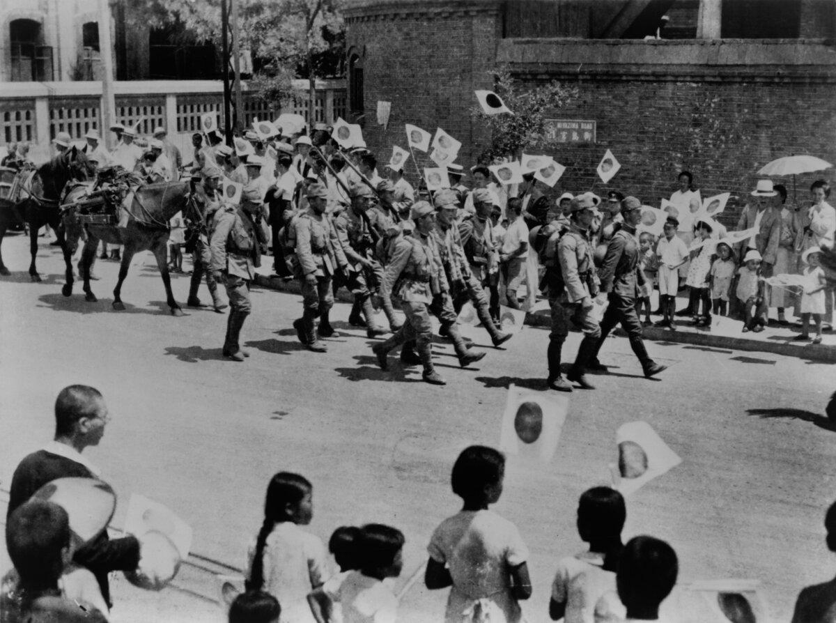 A young Chinese woman faces the harrowing event of Invading Japanese troops, in "House Filler." (Everett Collection /Shutterstock)