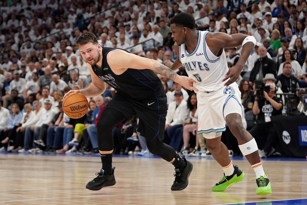 Doncic Lifts Mavericks With Go-ahead 3 With 3 Seconds Left to Top Wolves 109–108 for 2–0 Lead