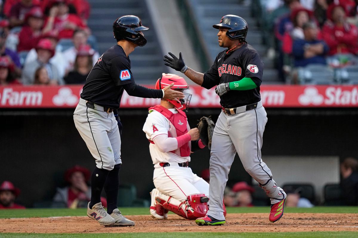José Ramírez Goes Deep Twice, Starts Run of 3 Straight Guardians’ Homers in 10–4 Victory Over Angels