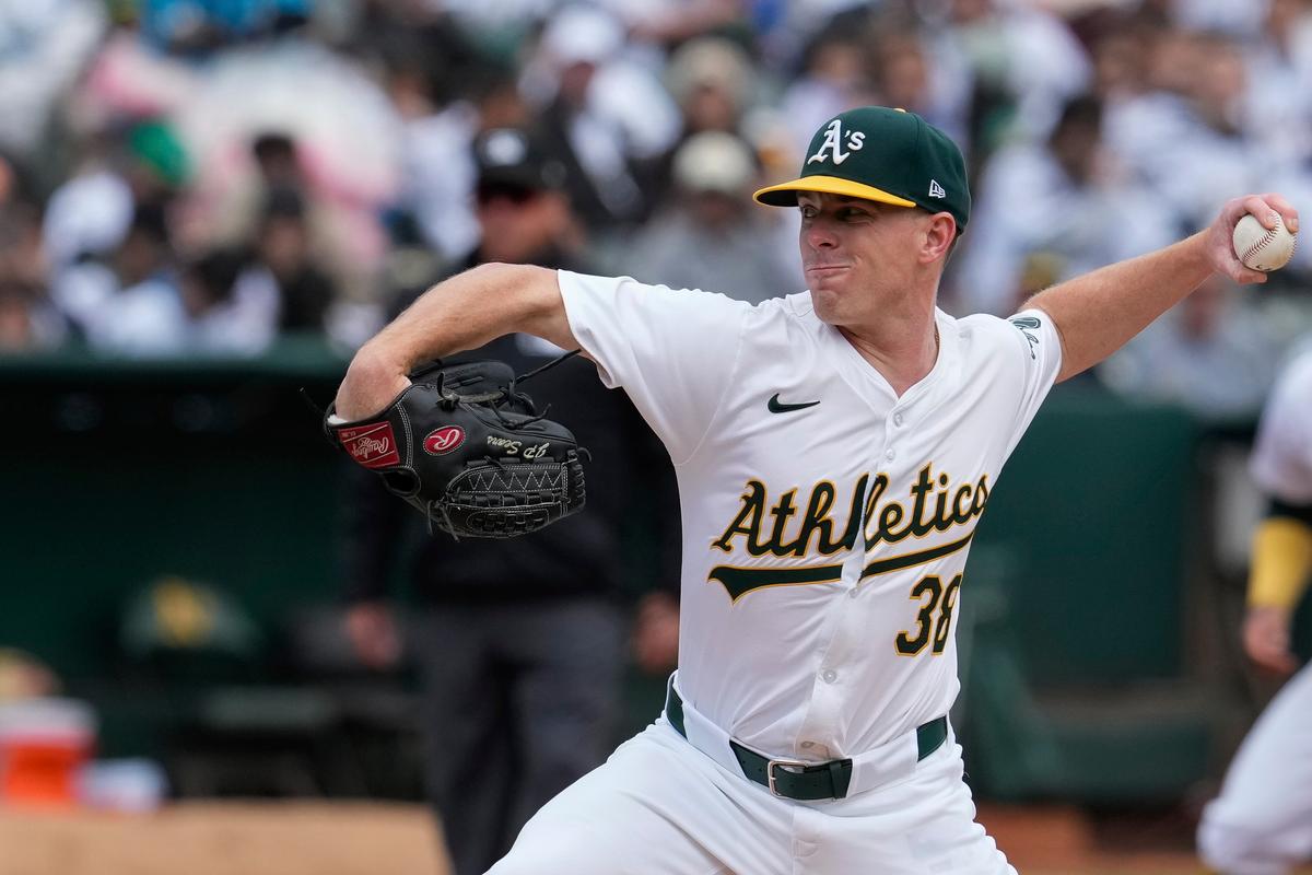 JP Sears Throws 6 Strong Innings to Help Athletics Snap Skid Against Astros With 3–1 Win