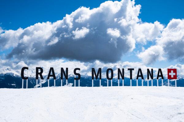 The French municipality of Crans-Montana in Valais. (Benjamin Myers/TNS)