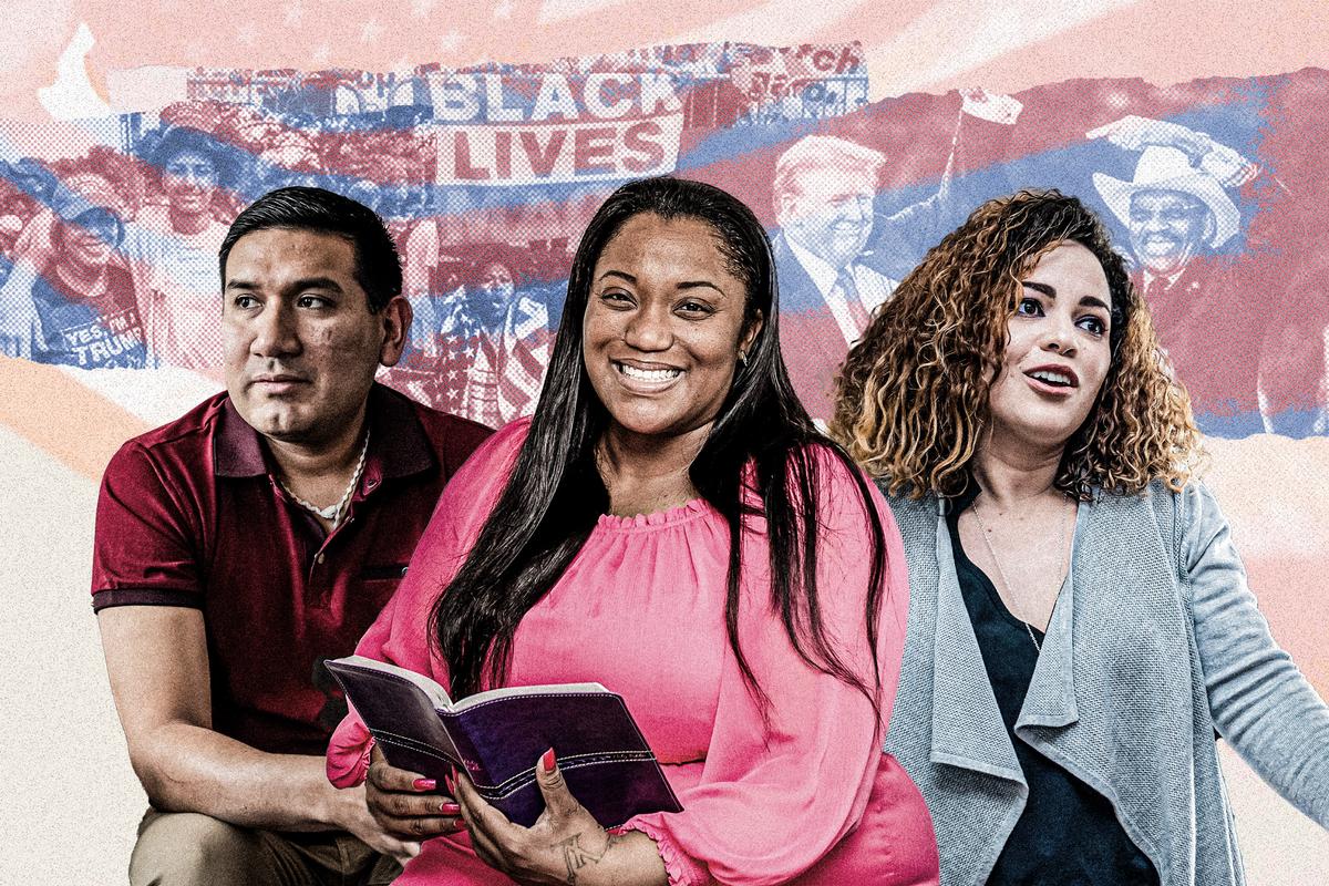 These Black and Hispanic Biden Voters Plan to Vote for Trump thumbnail