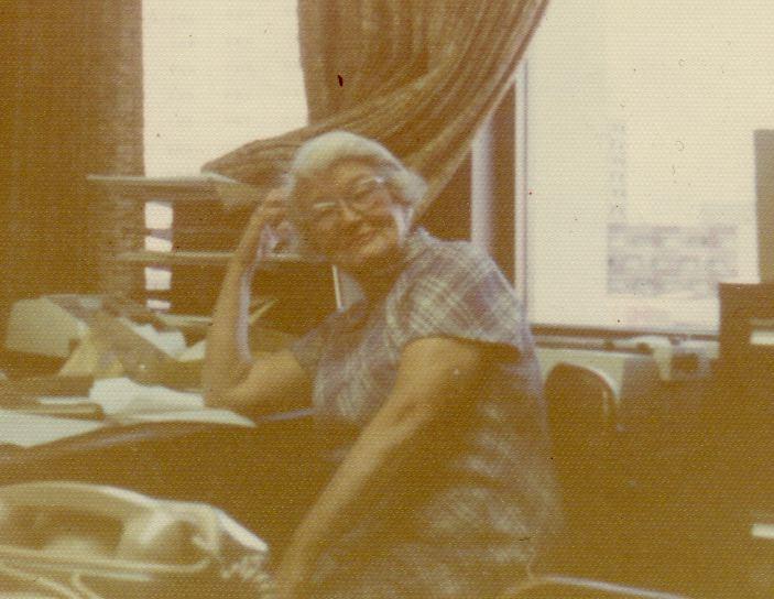 Marion Talley, circa 1967, longtime secretary for George Rudiak, Esq. (Courtesy of the estate of George and Gertrude Rudiak)