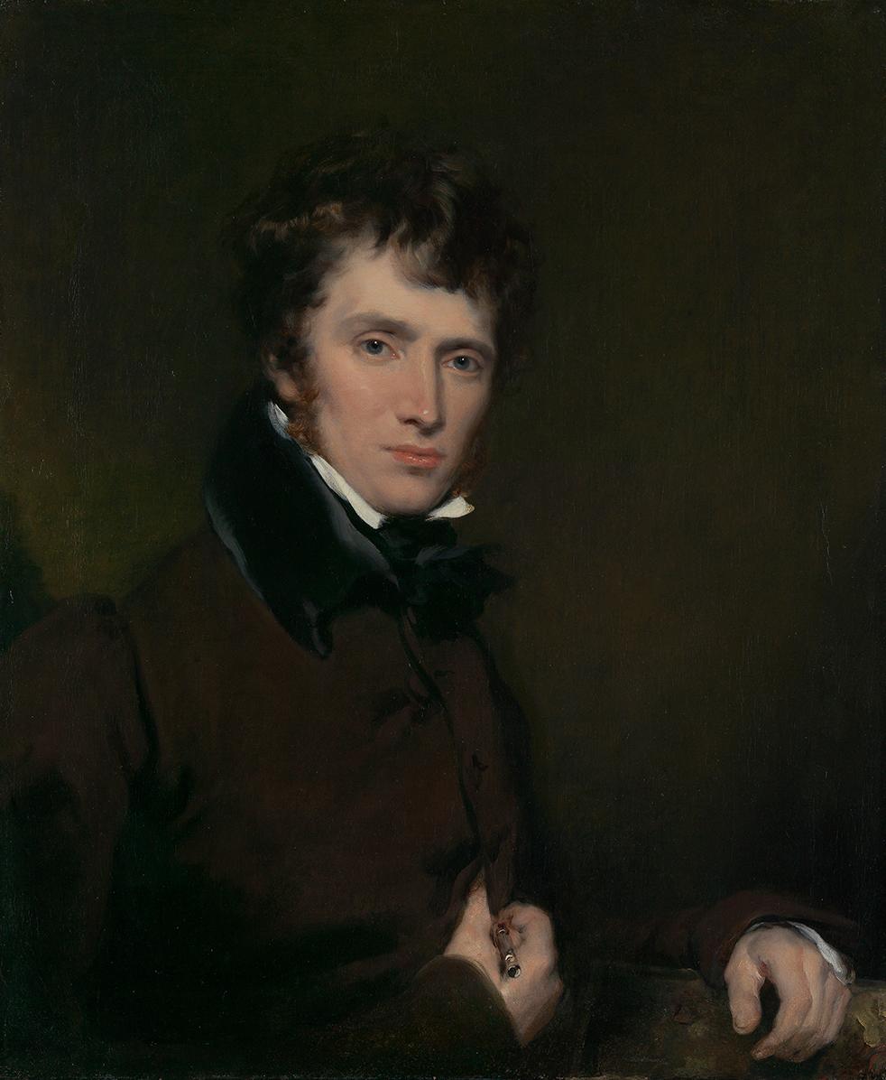 A portrait of Clarkson Stanfield, 1829, by John Simpson. Oil on canvas. Royal Museums Greenwich, London. (Public Domain)