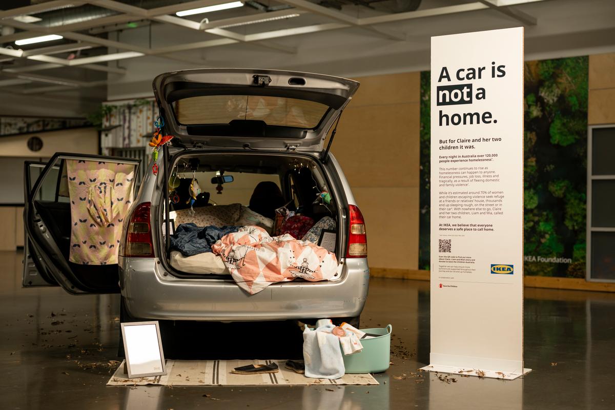 IKEA Rolls out Confronting Installations to Raise Awareness About Domestic Violence