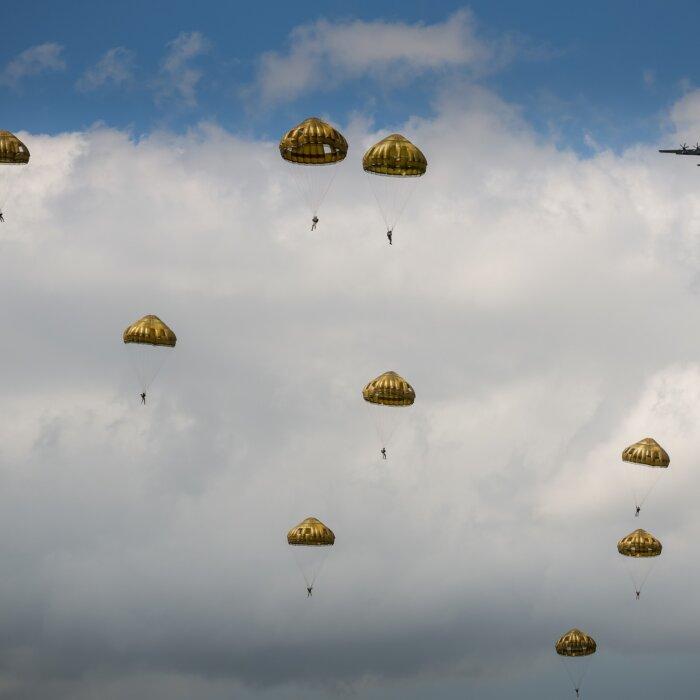Paratroopers Recreate Historic Normandy Drop to Commemorate 80th Anniversary of D-Day