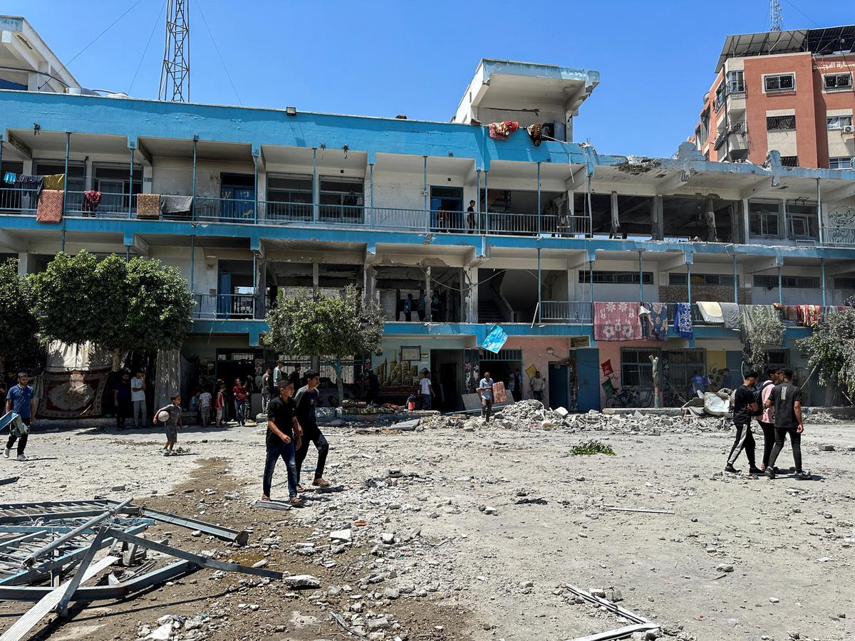 Israel Strikes Hamas Stronghold, as Hamas Alleges Attack on a UN School